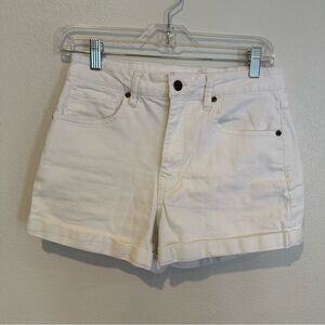 Harper Heritage High Waist White Shorts Size 27